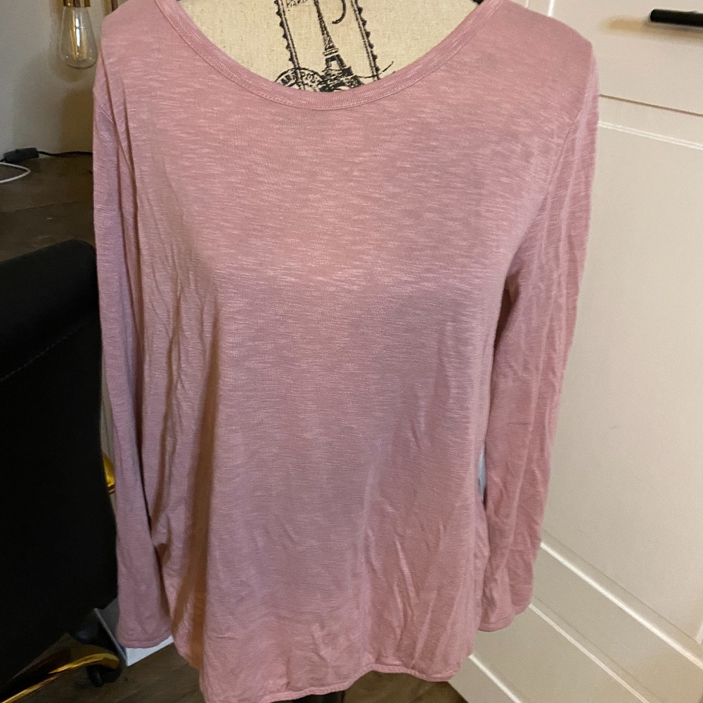 Blush Heathered Sweater